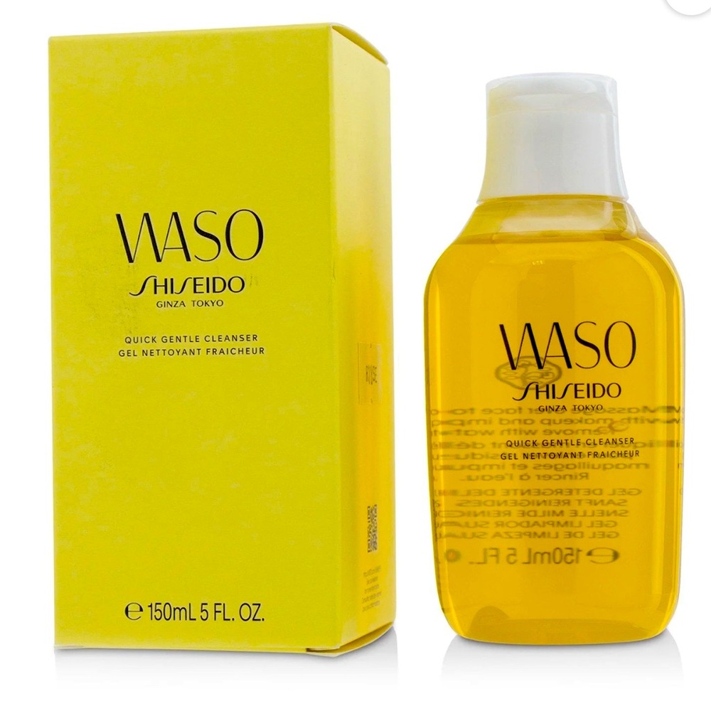 New Shiseido WASO Quick Gentle Cleanser 5 oz.